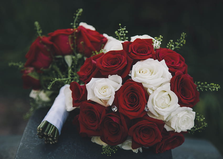 Kwiaty, Róże, Bukiet, Skład Tapeta HD
