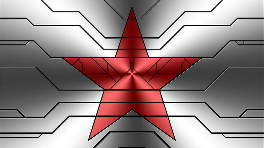 Winter Soldier Logo HD wallpaper