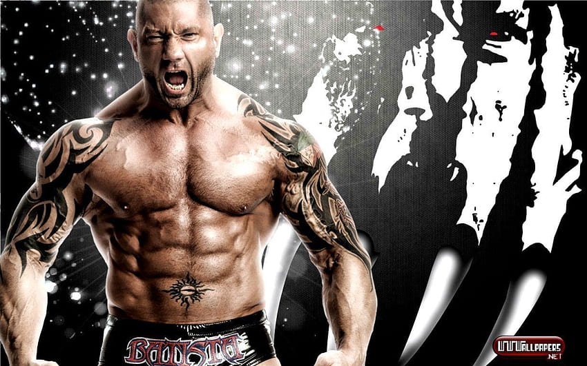 Luchador de la WWE Batista fondo de pantalla