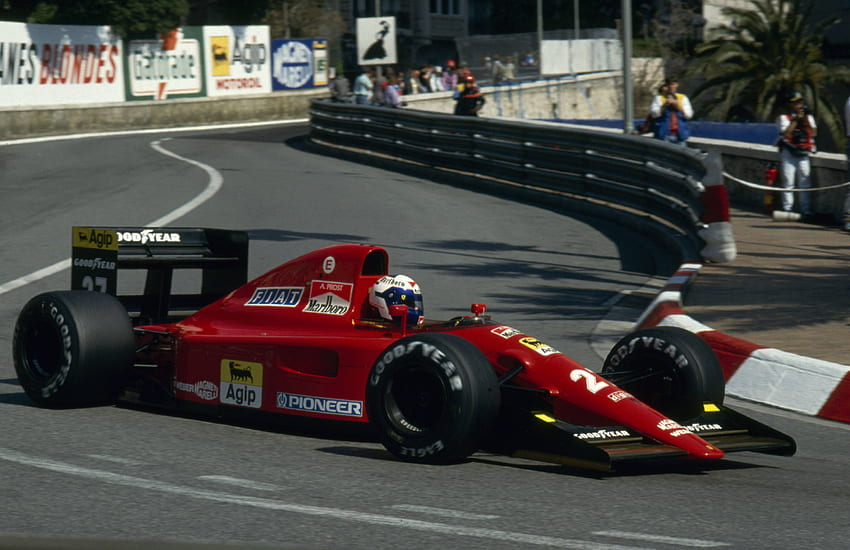 Autos, Ferrari, Formel 1, Monaco, Fahrzeuge, Alain Prost HD-Hintergrundbild