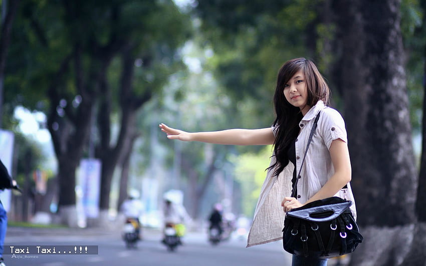 Hot Cute Asian Girl Full, Vietnamese Girl HD wallpaper