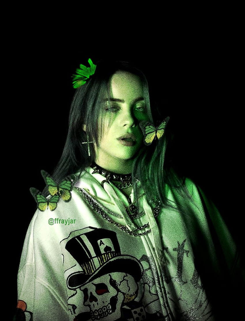 Billie Eilish in 2021. Dark green aesthetic, Billie eilish, Billie HD phone wallpaper