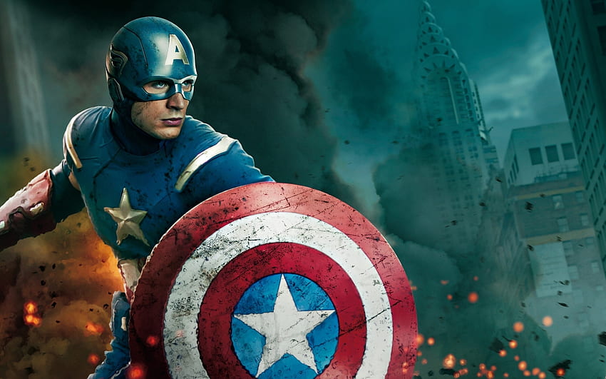Cinéma, Personnes, Acteurs, Hommes, Captain America Fond d'écran HD