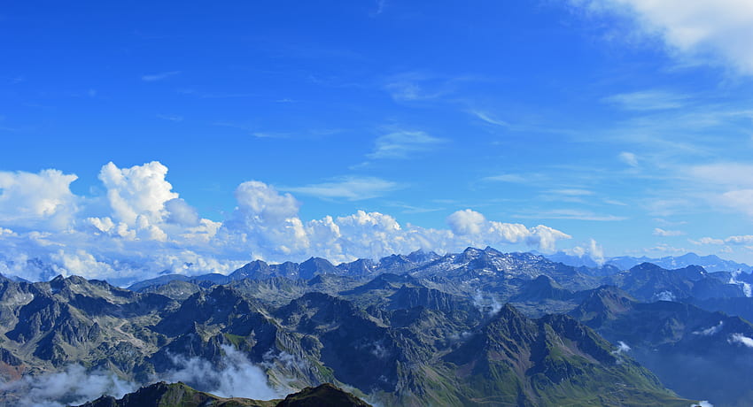 Naturaleza, Montañas, Francia, Panorama, Pirineos fondo de pantalla