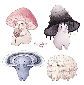 How to Draw a Cute Chibi Mushroom Easy Beginner Guide