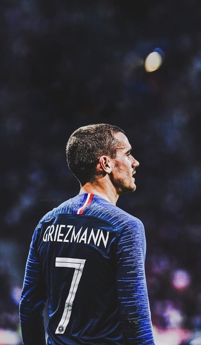 Antoine Griezmann France Fifa World Cup 2018 On We - 메시 폰 배경 HD-Handy-Hintergrundbild