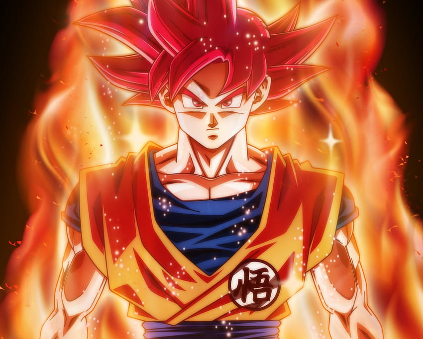 Goku Merah, Goku Merah dan Biru Wallpaper HD