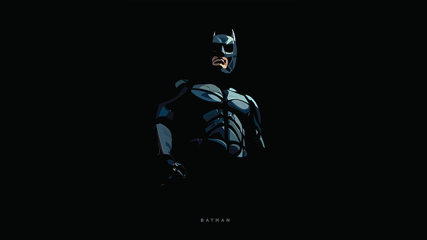 배트맨, 최소한의, 삽화 HD 월페이퍼