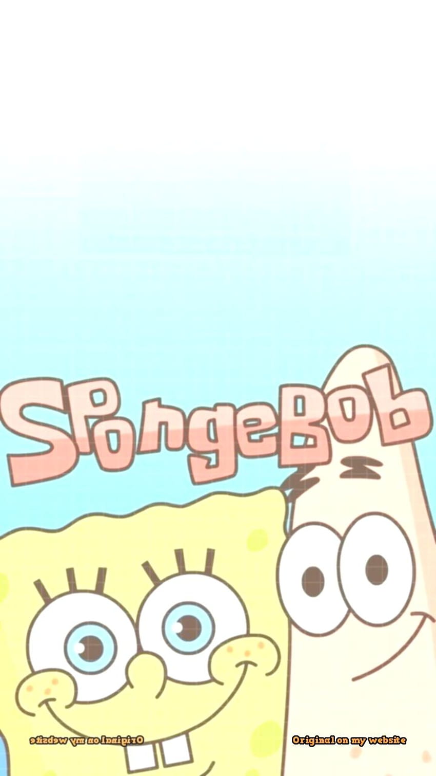 Lock Screen Spongebob And Patrick Phone HD phone wallpaper