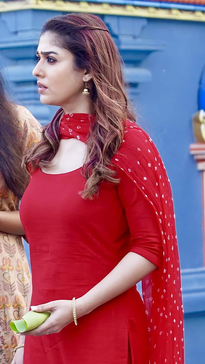 Nayantara, tamilische Schauspielerin, Bigil HD-Handy-Hintergrundbild