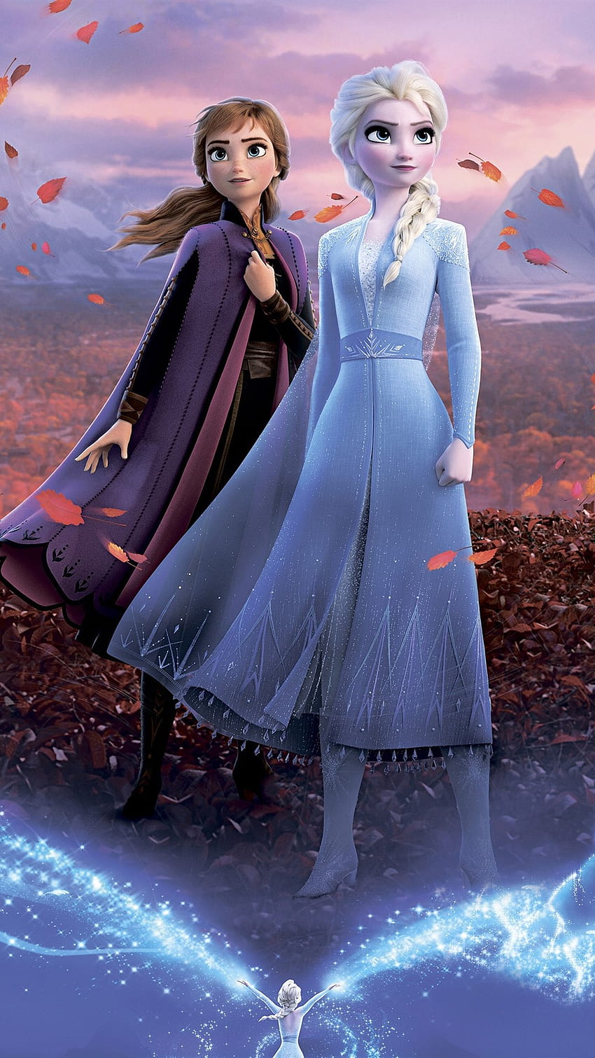 Frozen 2, Disney movie, sisters U ,, Frozen Princess HD phone wallpaper |  Pxfuel