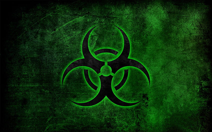 Green Biohazard, Green Toxic HD wallpaper | Pxfuel