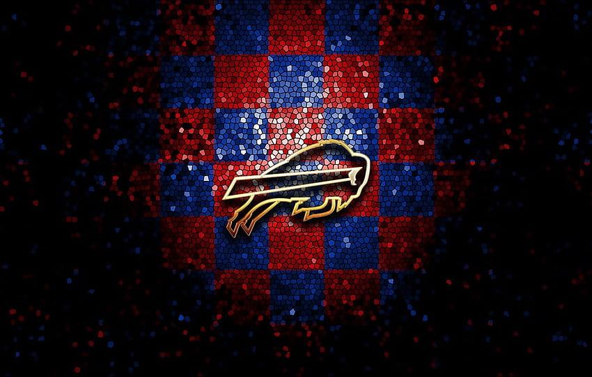 Deporte, Logotipo, Nfl, Purpurina - Buffalo Bills - - fondo de pantalla