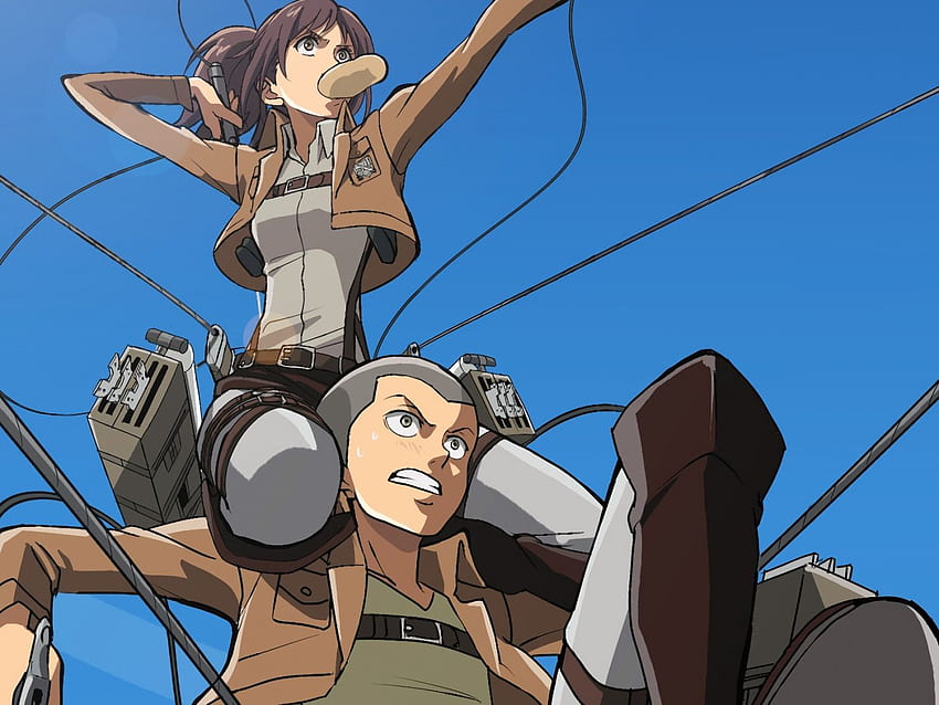 Sasha Blouse, Attack On Titan, Anime Girl, , , Background, Vkuqwz HD wallpaper