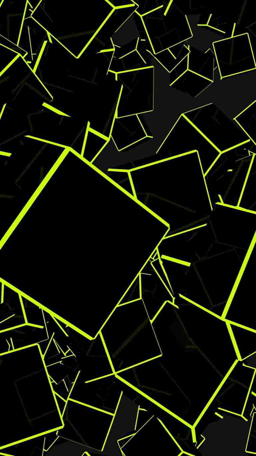 Cooles iPhone. Motivationszitate, schwarzes und neongrünes iPhone HD-Handy-Hintergrundbild