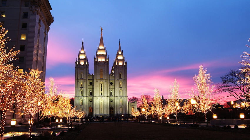 Il tempio mormone, LDS iPhone Sfondo HD