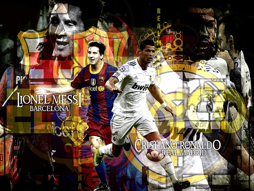 De Messi Vs Ronaldo, Messi vs Cristiano Ronaldo HD wallpaper
