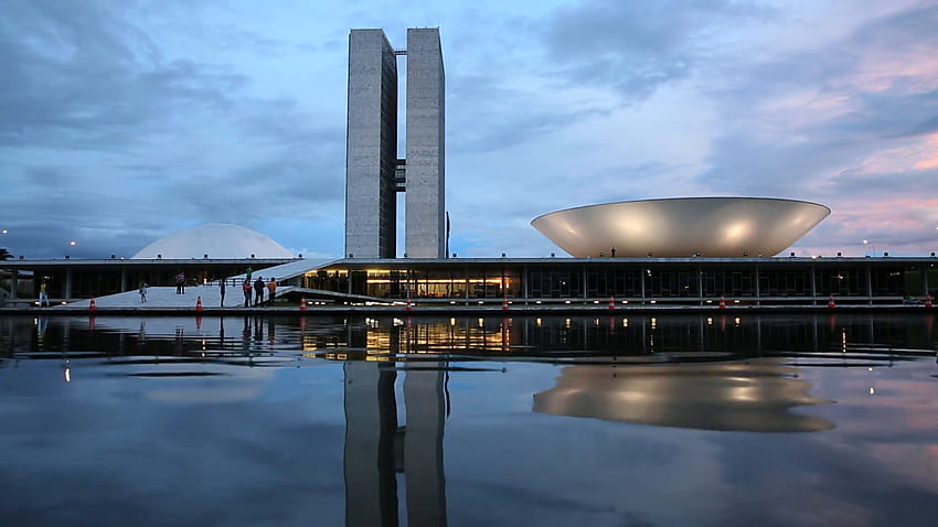 Brazilian National Congress In Brasilia, Brazil Stock - Brazil's ...