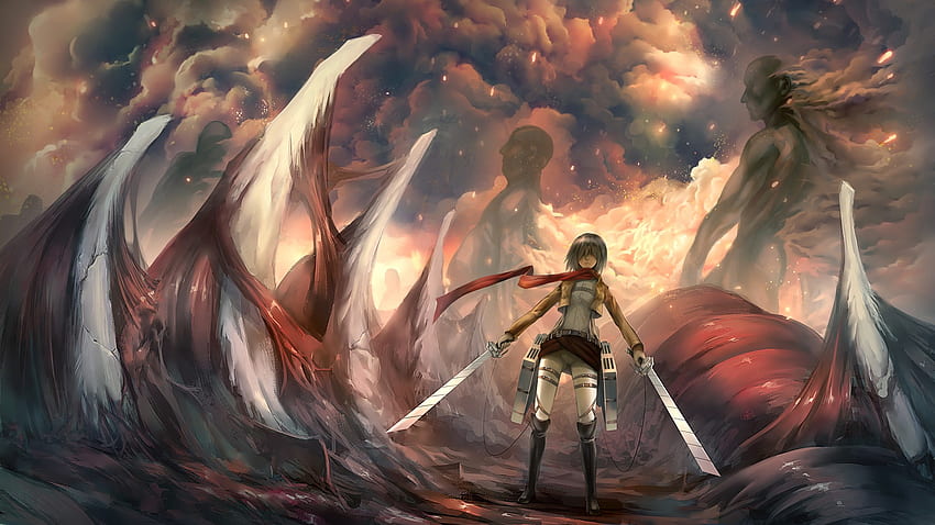 Attack On Titan Computer Background [] for your , Mobile & Tablet. Explore Attack on Titan Phone . Cool Attack on Titan , Attack, Attack On Titan OLED HD wallpaper
