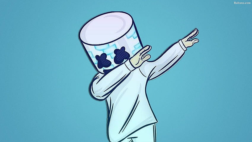 Awesome Marshmello Dj iPhone, Cartoon DJ HD wallpaper