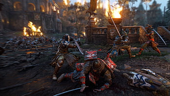 Salvation Or Judgement For Honor Spotlights The Valkyrie And Kinghts Lawbringer For Honor Hd