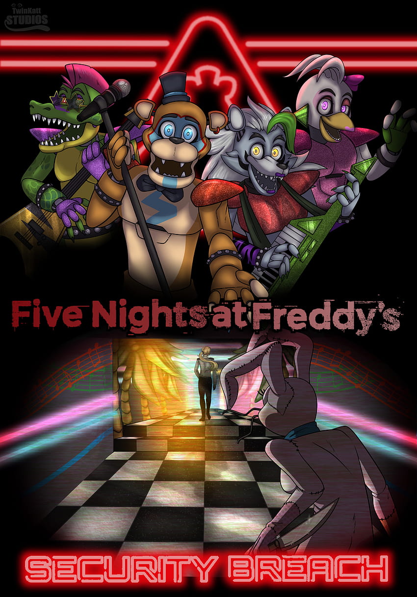 ArtStation - Five Nights At Freddy's: Security Breach- concept poster, Katherine Baker HD phone wallpaper