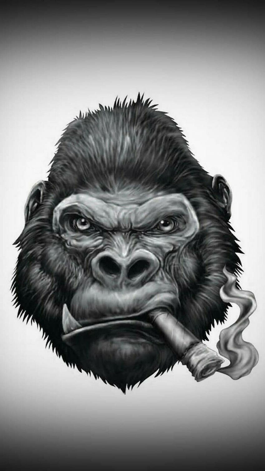 Rick auf dem iPhone. Affenkunst, Gorillakunst, Gorillakunst HD-Handy-Hintergrundbild