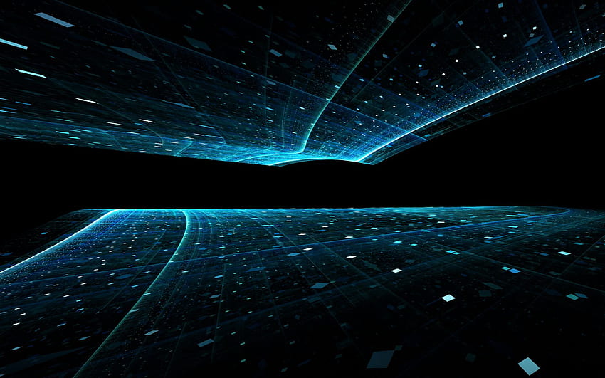 Futuristic Background - PowerPoint Background for PowerPoint, Blue ...
