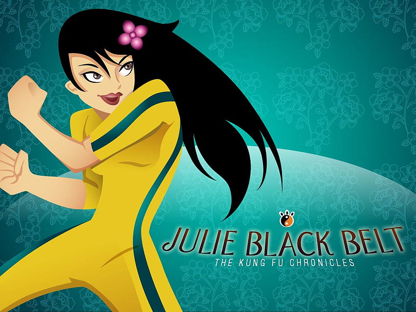 und Malvorlagen von Julie Black Belt The Kung Fu HD-Hintergrundbild