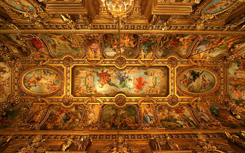 Soffitto della Cappella Sistina eccezionale Soffitto della Cappella Sfondo HD