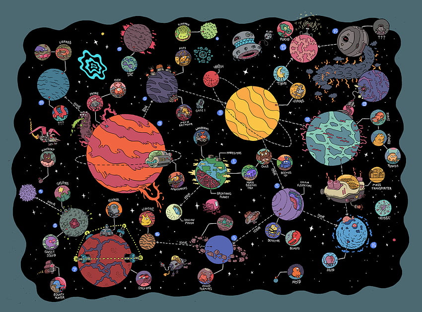 Outer space drawing HD wallpapers | Pxfuel