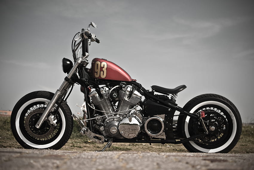 Motorcycles, Motorcycle, Bike, Style, Bobber, Xv1600 HD wallpaper