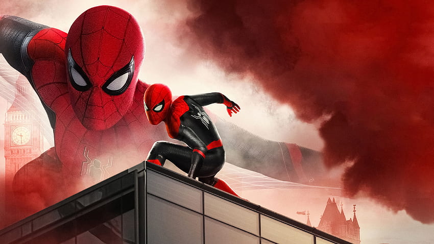 Spider Man: Far From Home, Red Man Computer HD wallpaper