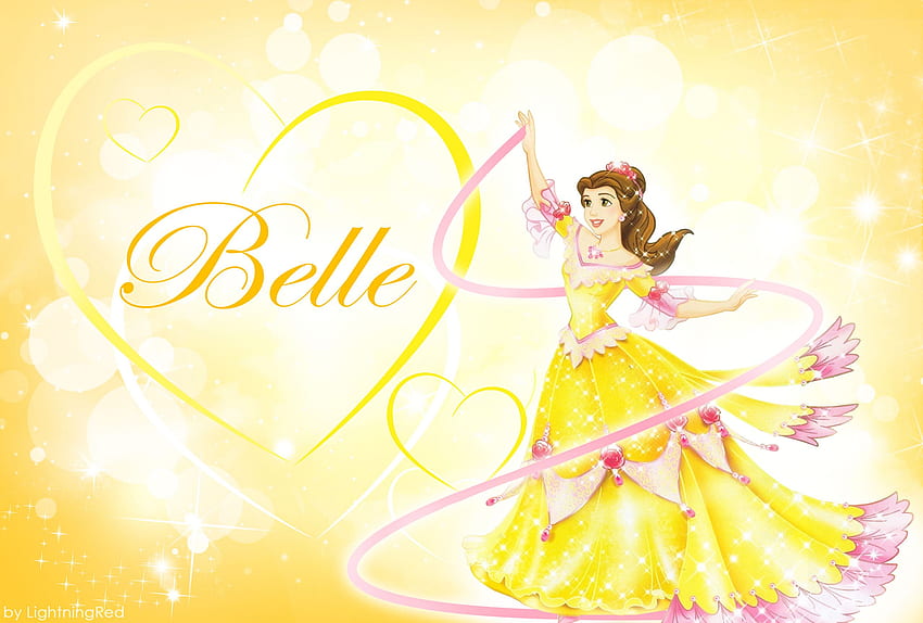 Bella. Belle, Belle, la Principessa Disney Belle Sfondo HD