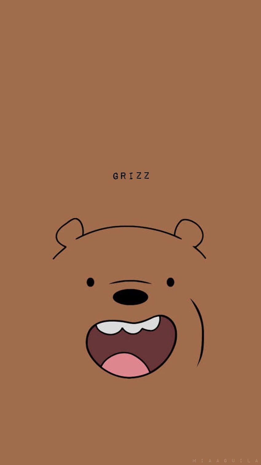 me synnytti karhuja taustakuva in 2020. We bare bears , Bear , Cute cartoon, Anime Bear HD phone wallpaper