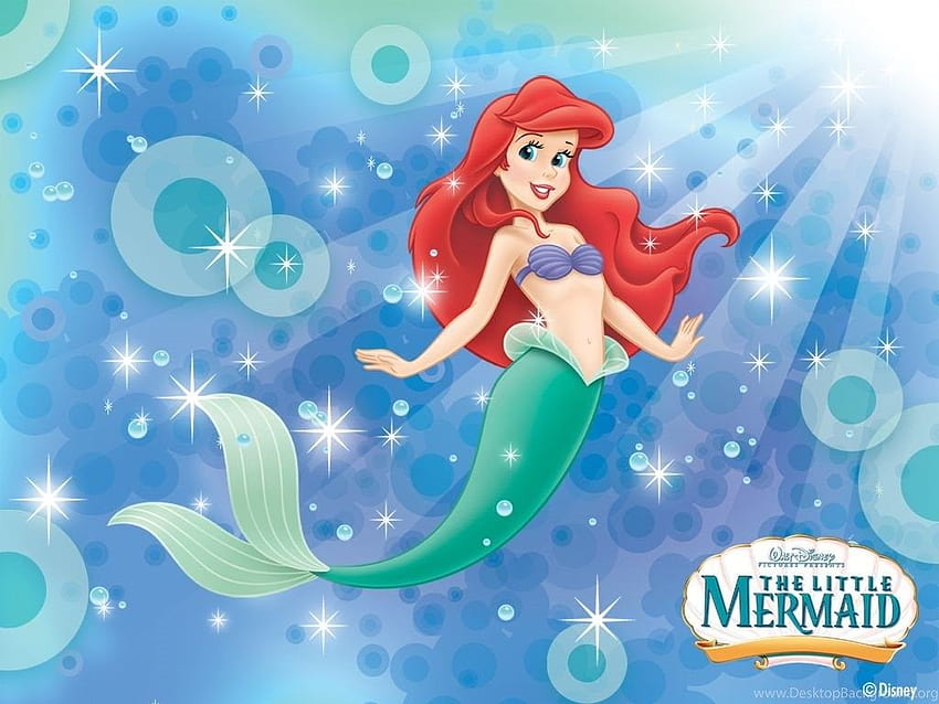 Ariel, The Little Mermaid Disney Princess . Background HD wallpaper