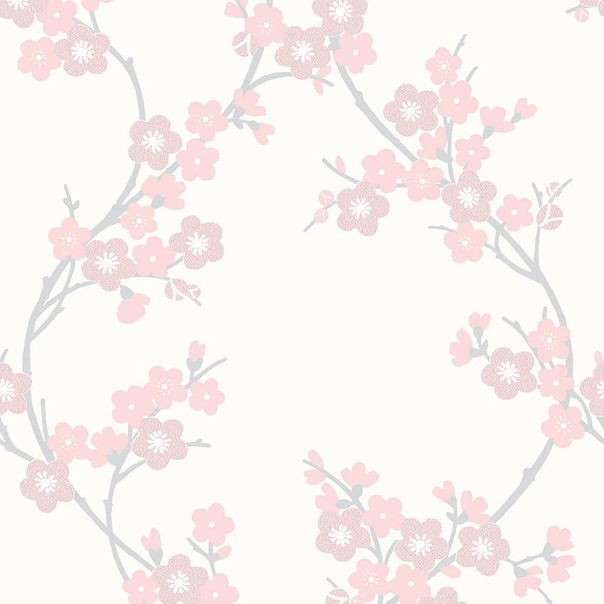 Flor de cerejeira rosa suave Graham & Brown 20 811 The Home Papel de parede de celular HD