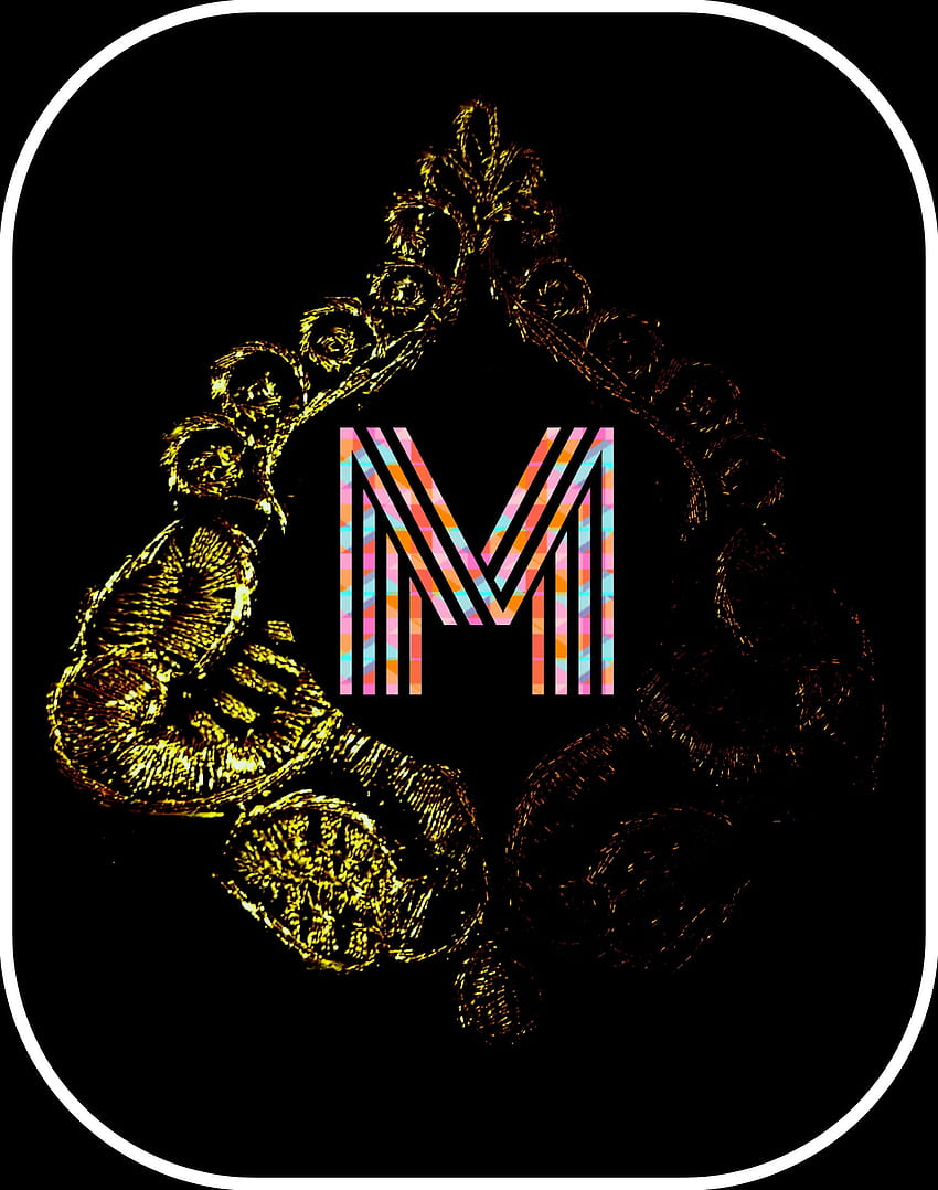 ALFABETY Litera M, symbol, biżuteria Tapeta na telefon HD