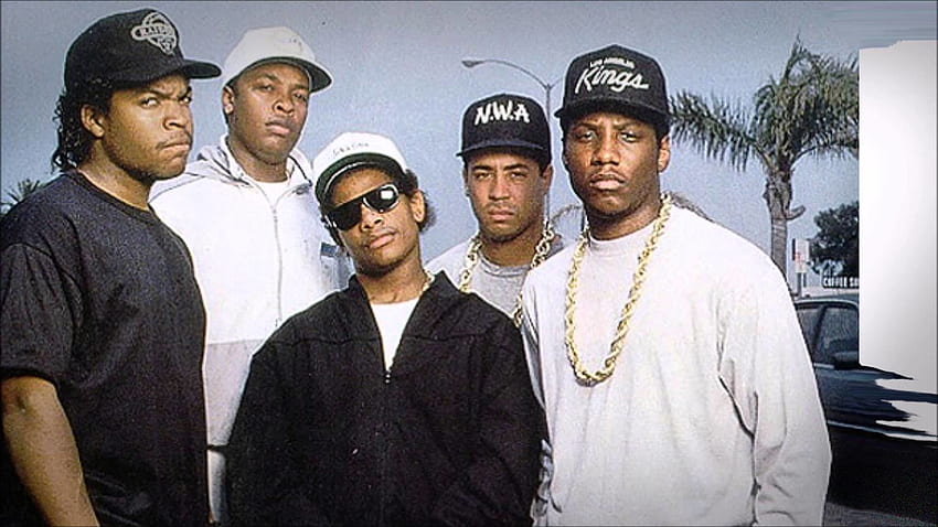 N.W.A - Straight Outta Compton (+ Letra + Link) HD тапет