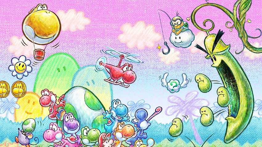 Nintendo confirma que los juegos de Yoshi no tendrán lugar en el Reino Champiñón. Arte de Super Mario, Yoshi, Tatuaje de Nintendo, Historia de Yoshi fondo de pantalla