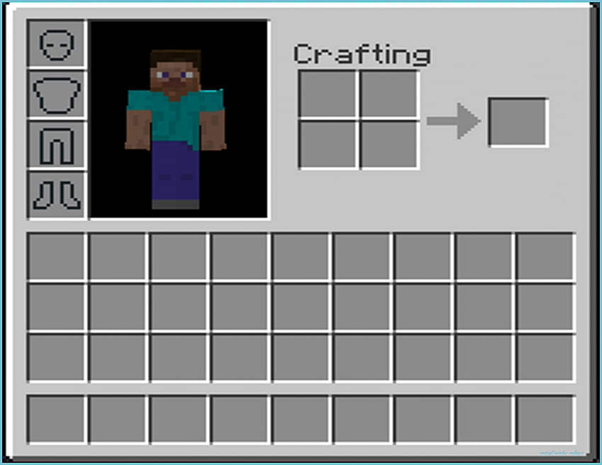 Inventory On Hip Inventory - Minecraft Inventory HD wallpaper