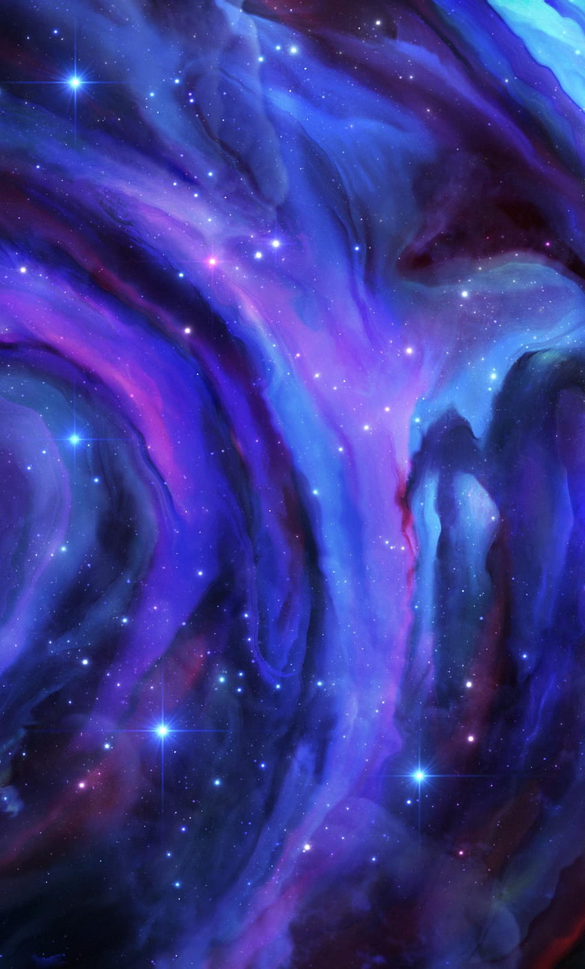 Nebula Indigo, Estetika Indigo wallpaper ponsel HD