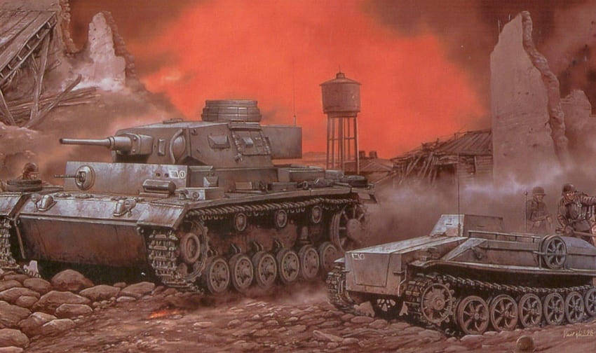PZKFV III、ww2、戦車、pzkfv、ロシア 高画質の壁紙