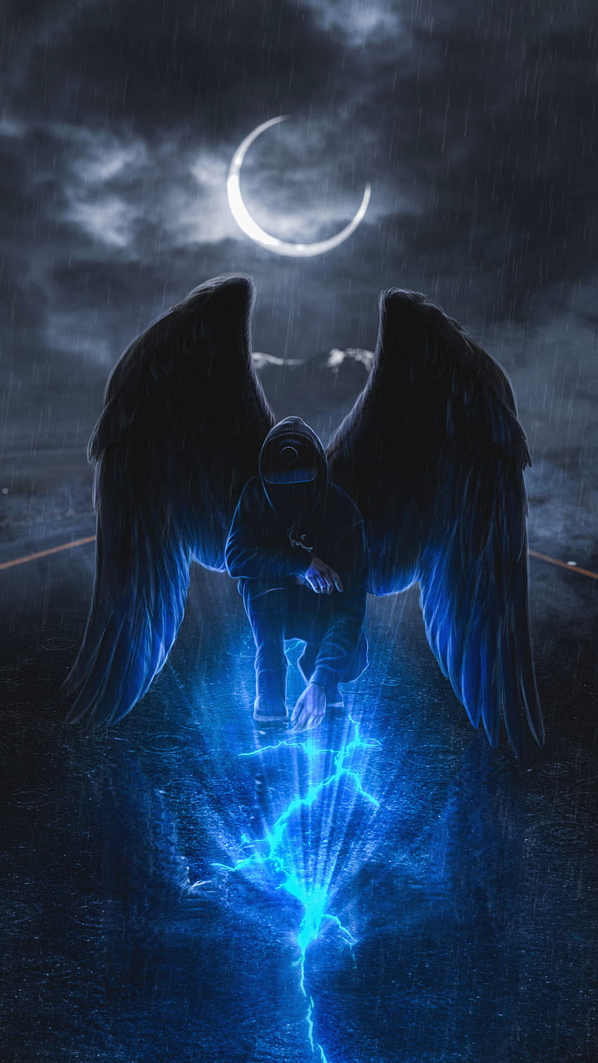 Angelofdeath fantasy 3d wings angel dark devil HD wallpaper   Peakpx