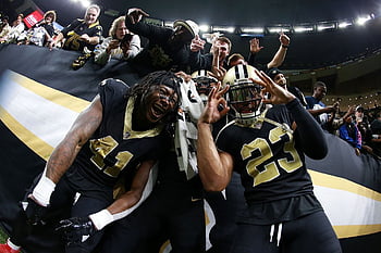 Alvin Kamara, Drew Brees, Michael Thomas, Poster Canvas Bedroom Wall Decor  Print Picture Office Dorm Room Decor Gifts Unframe:20×30inch(50×75cm)