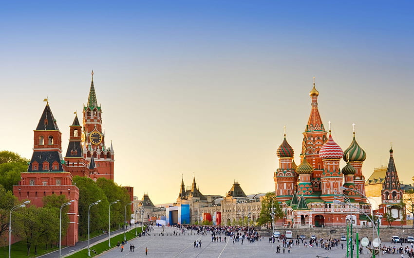 あなたの、モバイル＆タブレットのための赤の広場モスクワロシアツアー都市[]。 ロシアを探検。 ロシアのサイト、ロシアの絵画、ロシアの旗の背景 高画質の壁紙