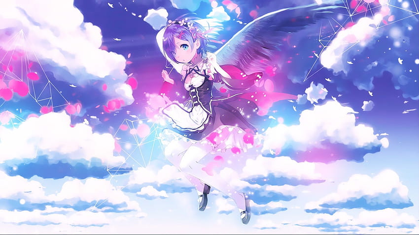 Re:Zero Rem Fondo de Pantalla  Fondo de pantalla de anime, Fondo