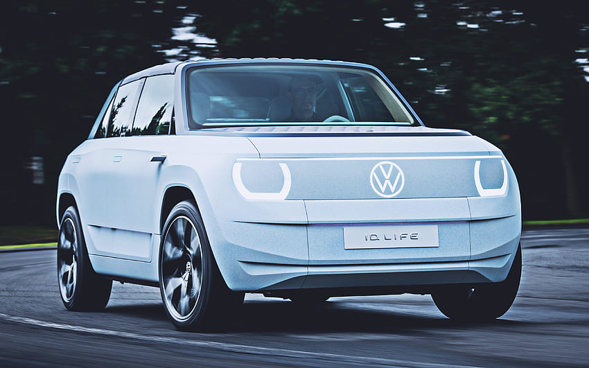 Volkswagen ID LIFE, , electric cars, 2022 cars, crossovers, R, 2022 Volkswagen ID LIFE, german cars, Volkswagen HD wallpaper