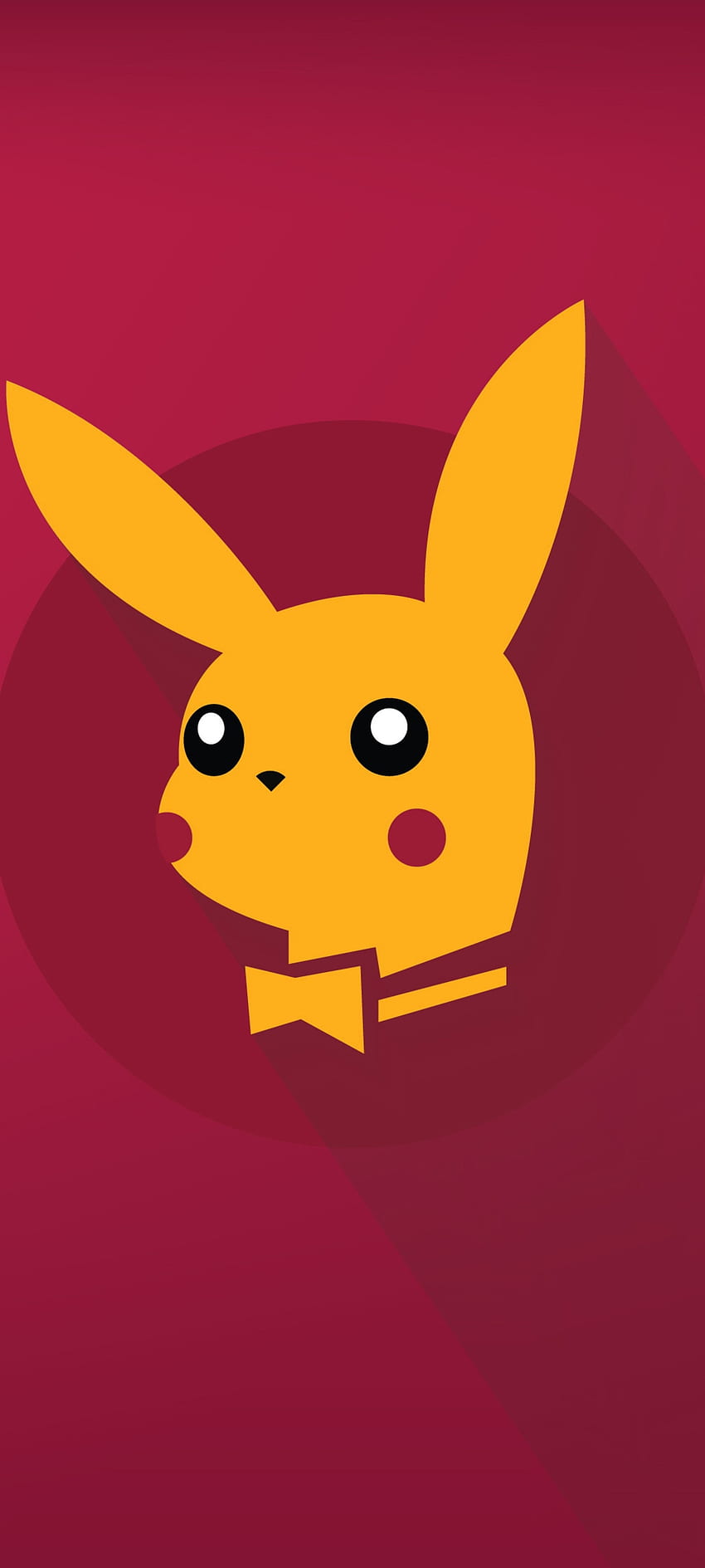 Pikachu - Pokemon, red, art, , ash, electric, , yellow, , 귀여운, 애니메이션 HD 전화 배경 화면