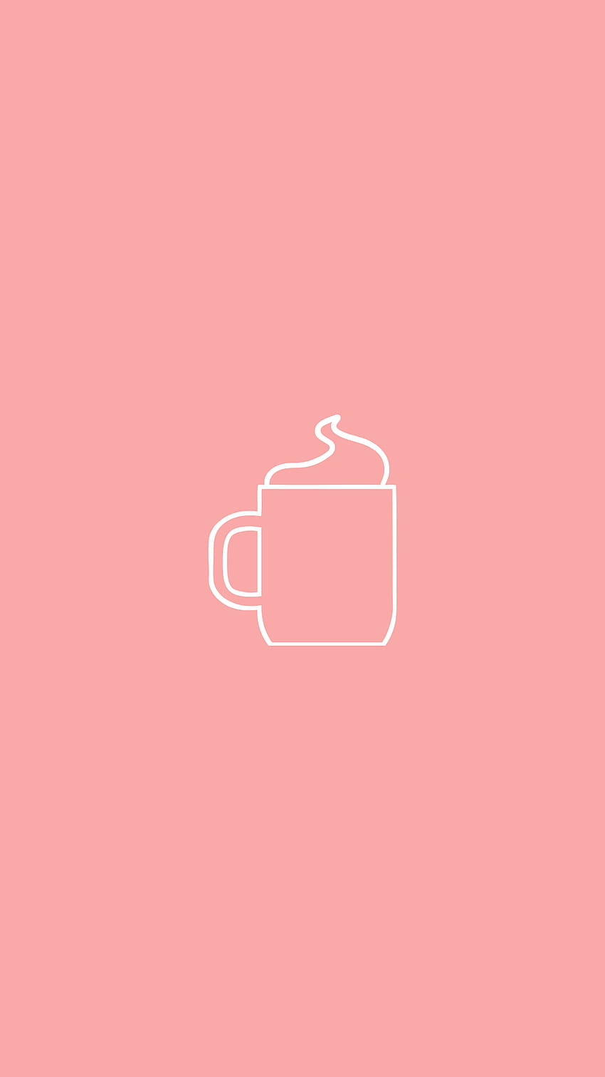 Pink Instagram Story Highlight Cover - Coffee, Tea. Pink instagram ...